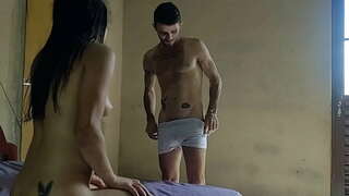 Novinha ಲಲ್ಲಾ Potira dando ಇವು ಪ್ಯಾರಾ Betosmoke ಇ ದೊಡ್ಡ Bambu