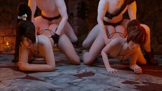 8-18 | Chak jou SFM &amp;amp; Blenndè 3D Porn Big Tits mwen Cho